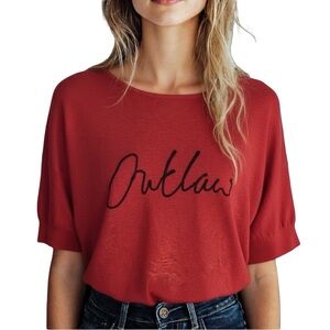 NWT teaspoon Red Sweater OUTLAW